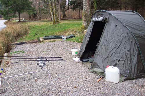 carp fishing set up attitude