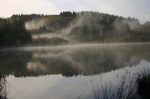 Morning mist from the barrage