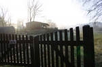 From the car park the club house situated just above the lake with all your facilities close by, toilet, shower, bar and eating area.