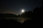 Full moon from the barrage