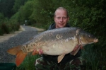 Stuart with a 30lb mirror
