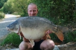 Stuart with a mid 30lb mirror