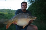 Ricard with a 40lb mirror