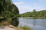 View towards the barrage from the birchies swim
