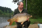 John with an upper 30lb mirror
