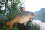 Steve with a mid 40lb mirror