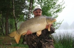 Steve with a mid 20lb common.