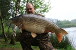 Steve with a 43lb common
