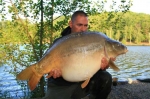 Steve with a mid 40lb mirror