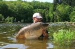 Steve with a 47lb mirror
