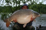 Steve with an upper 30lb mirror