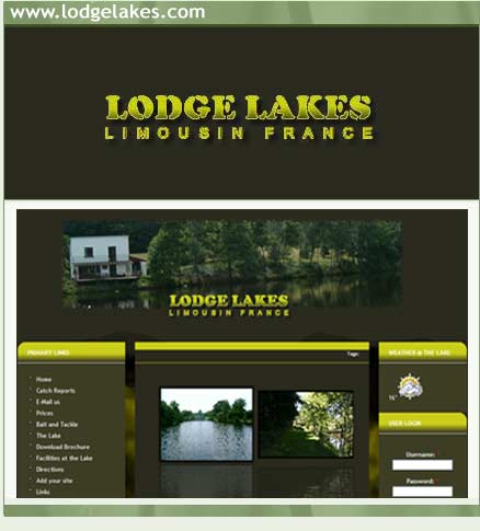 Lodge Lakes - Carp Fishing Holiday in Limousin France