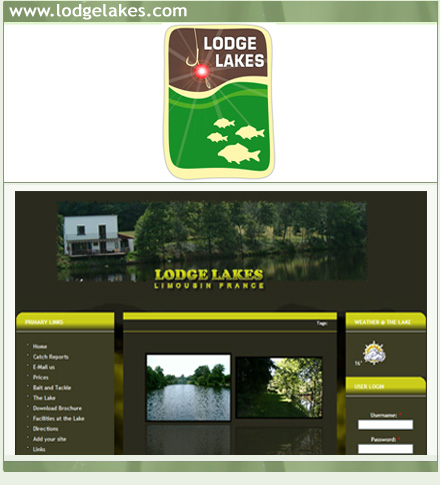 Lodge Lakes - Carp Fishing Holiday in Limousin France